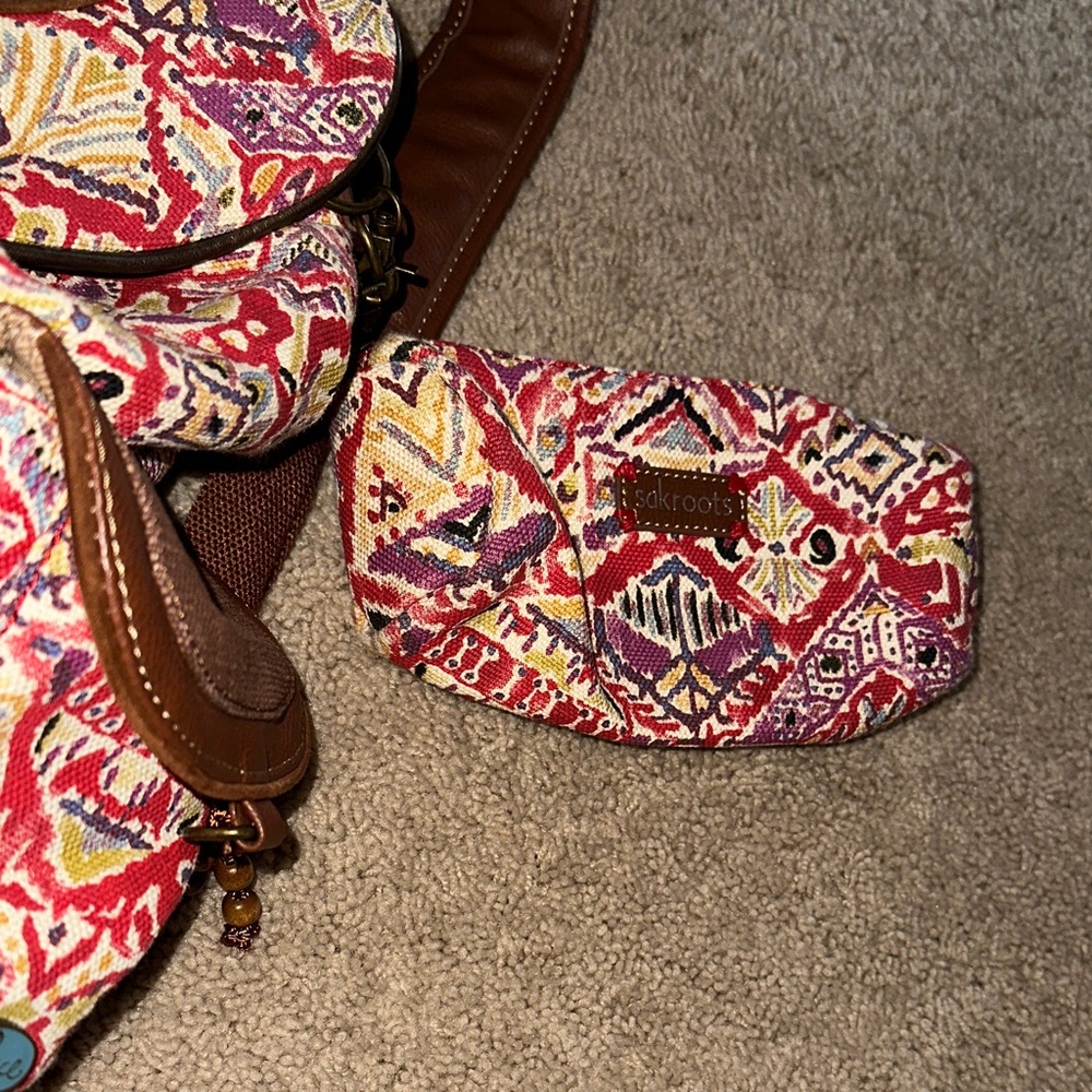 Sakroots Multicolor Patterned Backpack - image 3